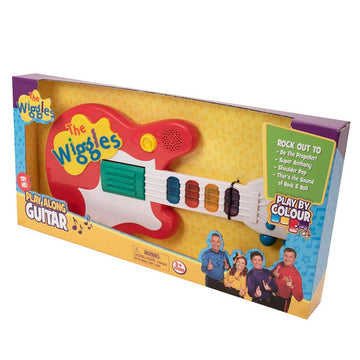 The Wiggles Toys Play Along Guitar for Kids and Toddlers Music Toys for Toddlers from Popular Kids Music Band