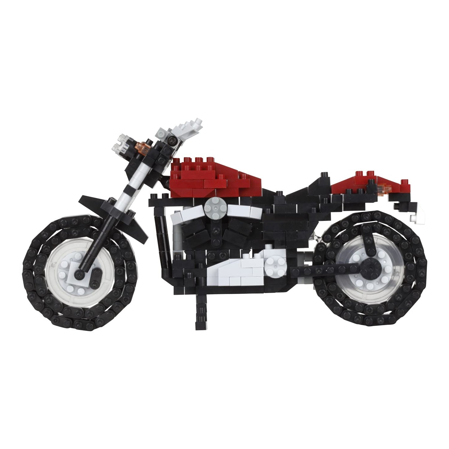 Nanoblock - Vehicles - Motorcycle, Sights To See Series Building Kit