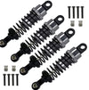 65mm Aluminum rc shock absorber damper Replacement A949-55 for 1/18 wltoys a959 a969 a979 k929 upgraded parts 4pcs/set(Titanium)
