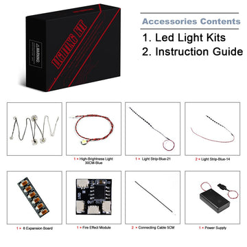 Brickbling Led Light Compatible With Lego 43230 Walt Tribute Camera, Creative Lighting Kit Compatible With Lego Camera-No Model