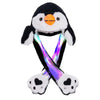 Arcimatto Animal Hat Plush Penguin Dress Up Cosplay Party Christmas Holiday Cute Cap for Kids Adults (Black Penguin)
