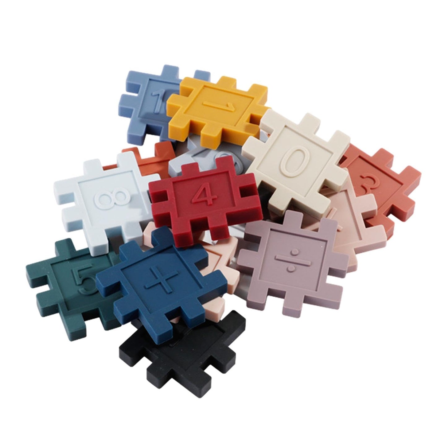 Bnf 16Pcs Math Manipulatives Puzzle Toy Educational Toy For Boy Girls Baby Childbaby | Toys For Baby | Developmental Baby Toys16