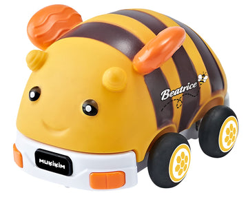 MUKIKIM My Little Rides - Beatrice The Bee. Your Child's First Remote Control Car. Safe & Durable for Ages 2+ Toddlers/Young Kid