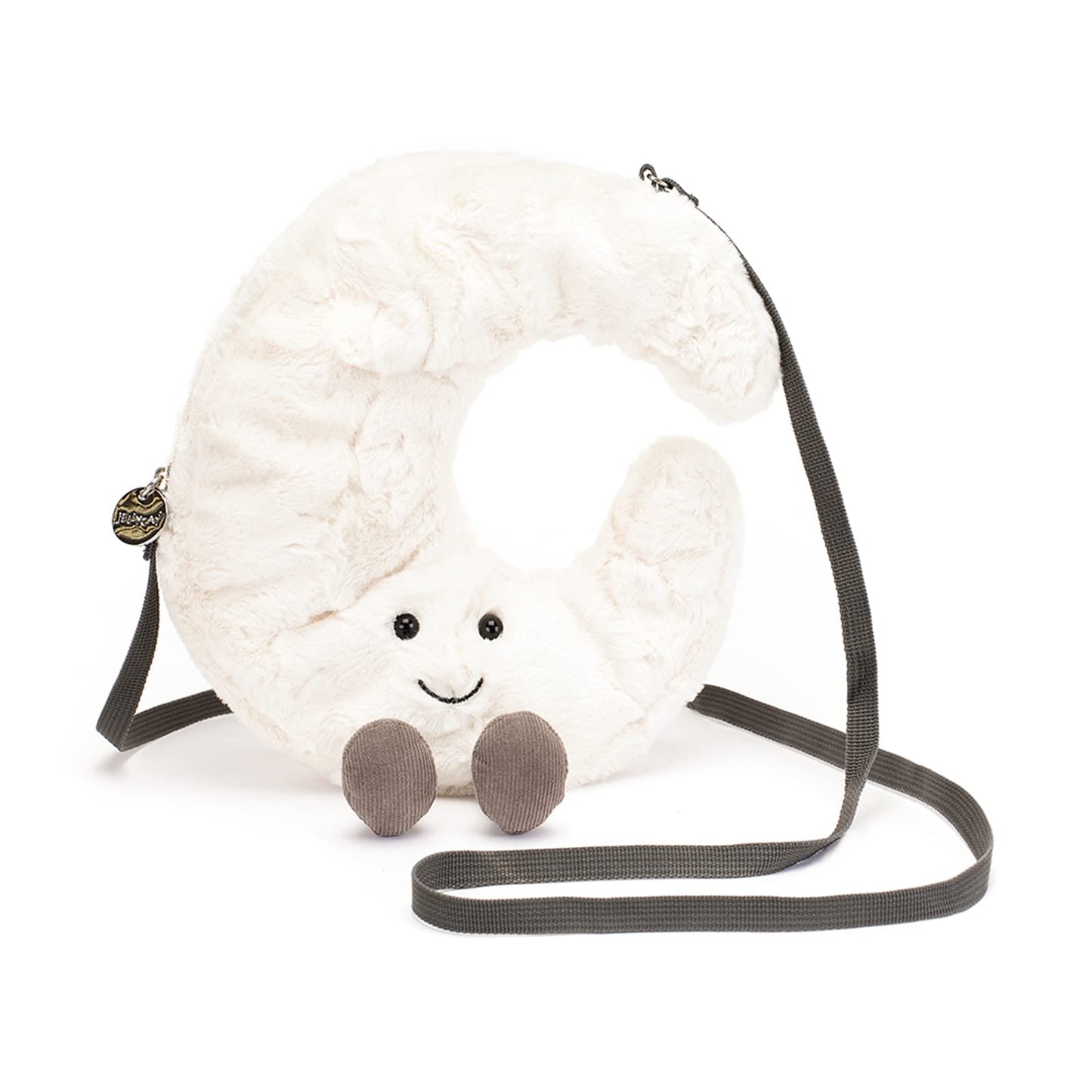 Jellycat Amuseables Moon Plush Bag, 10 Inches - Crossbody And Shoulder Purse - Fun And Unique Handbag