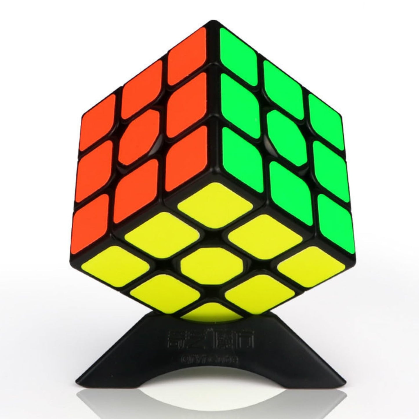Cubelelo QiYi Sail W 3x3 Black Speedcube Magic Cube for Kids & Adults Magic Speedy Stress Buster Brainstorming Puzzle (Multicolo