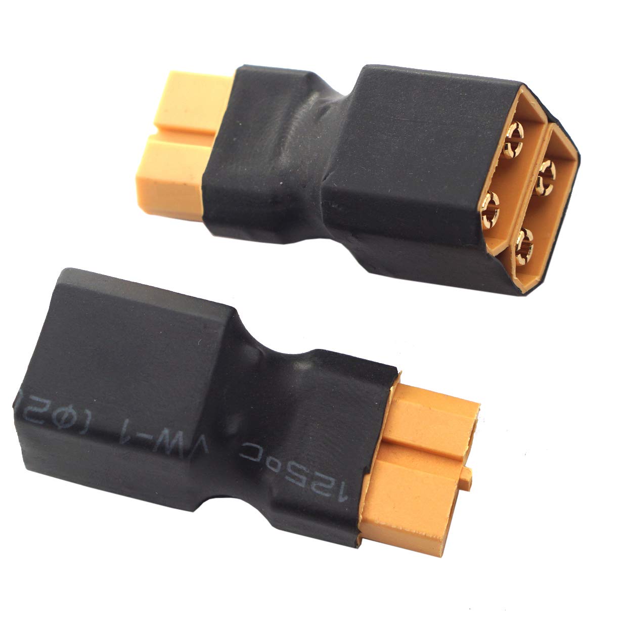Vgoohobby 3Pack Xt60 Parallel Adapter Connector 1 Female To 2 Male Plug Adapter For Rc Lipo Battery