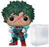 Funko My Hero Academia - Deku Full Cowl (Izuku Midoriya) Glow-In-The-Dark Pop! Vinyl Figure (Bundled With Compatible Pop Box Protector Case)