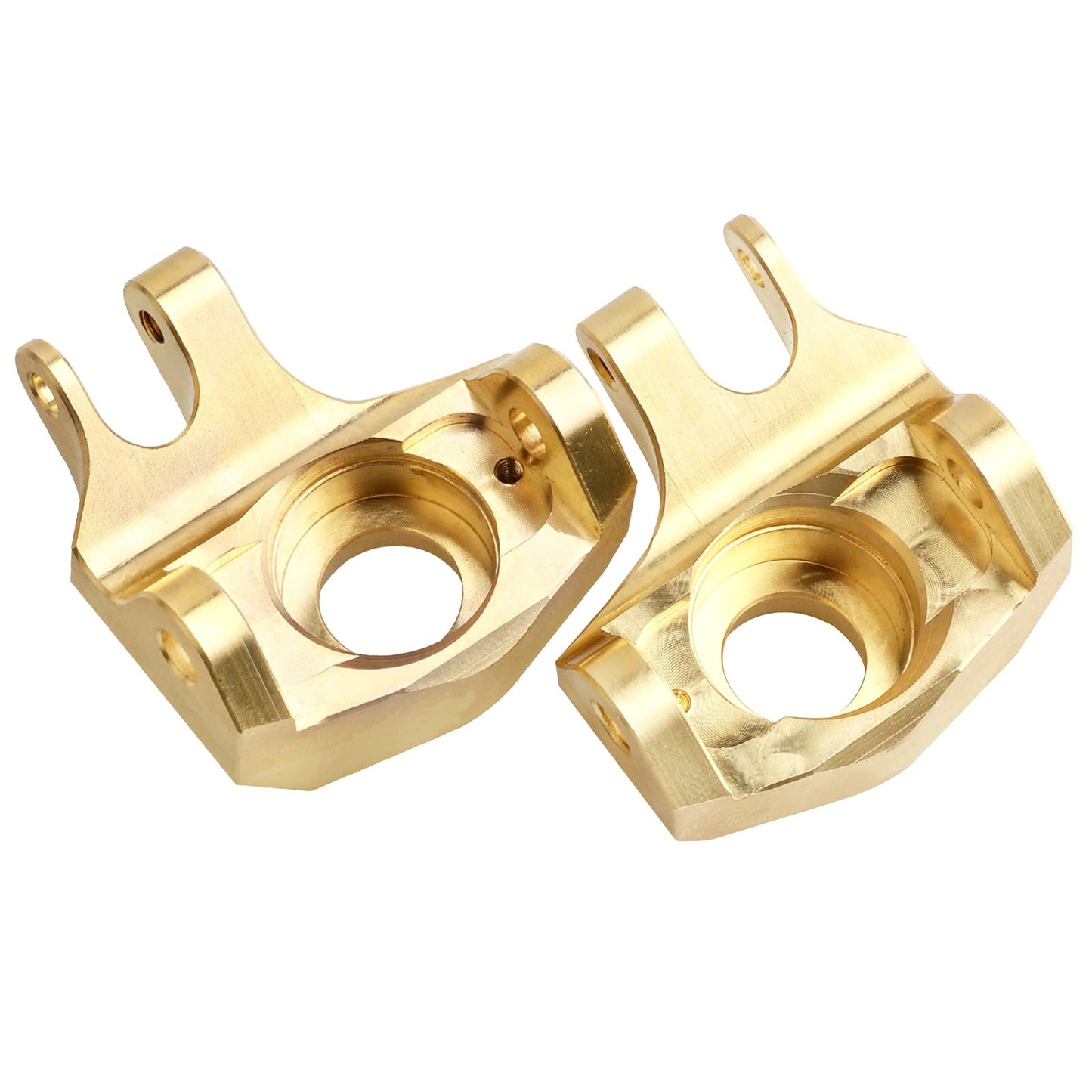 Heavy Duty Brass Front Steering Knuckles Carrier Weights for 1:10 Axial SCX10 II 90046 RC Crawler Car Upgrades