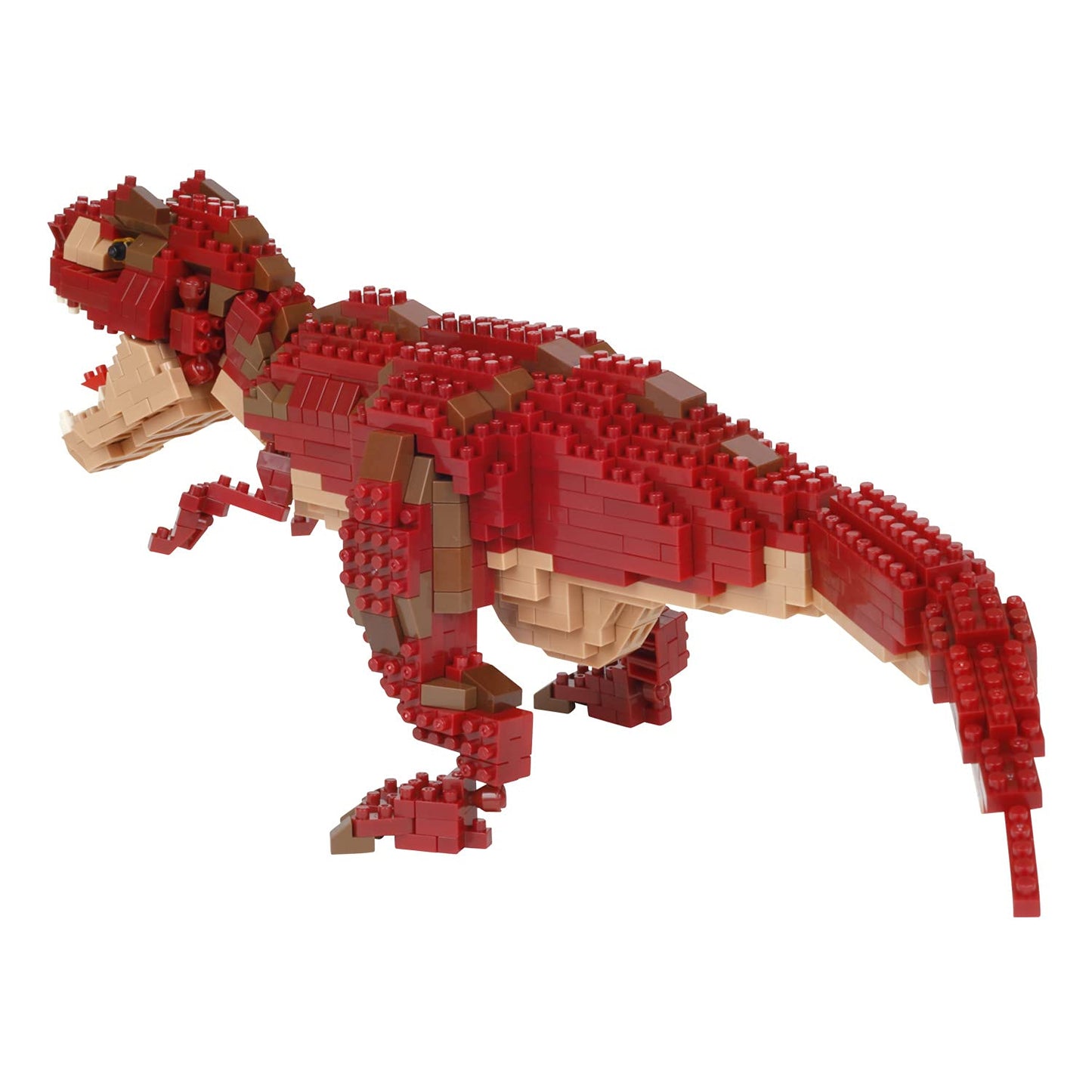 Nanoblock - Dinosaurs - Dinosaur Deluxe Edition Tyrannosaurus Rex, Advanced Hobby Series Building Kit
