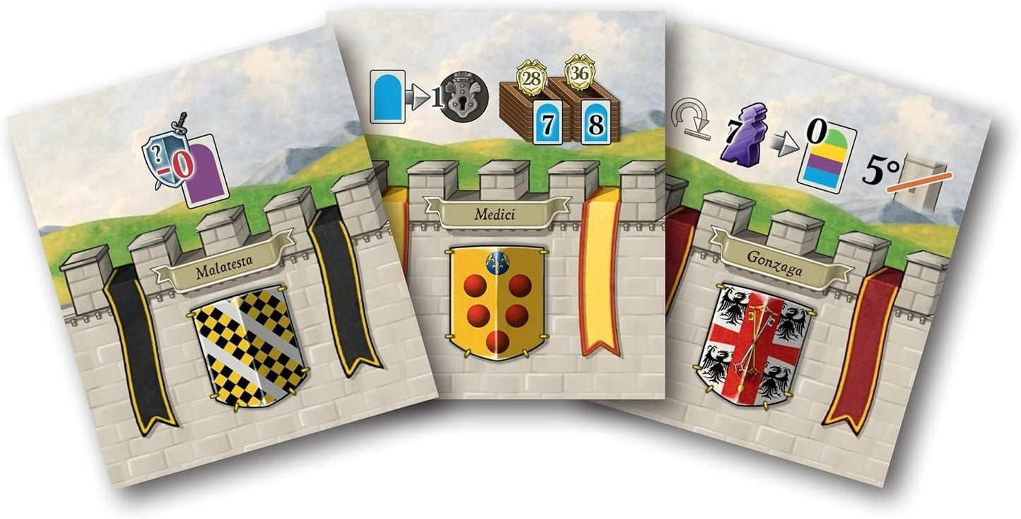 Cmon Lorenzo Il Magnifico: Houses Of Renaissance Expansion | Strategy Board Game For Teens And Adults| Ages 14 And Up | 2 To 5 P