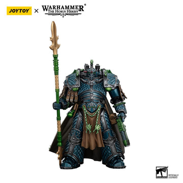 JOYTOY Warhammer The Horus Heresy Alpha Legion Alpharius, Primarch of The XXth Legion - 1:18 Scale 7.5in Action Figure Mecha Joy