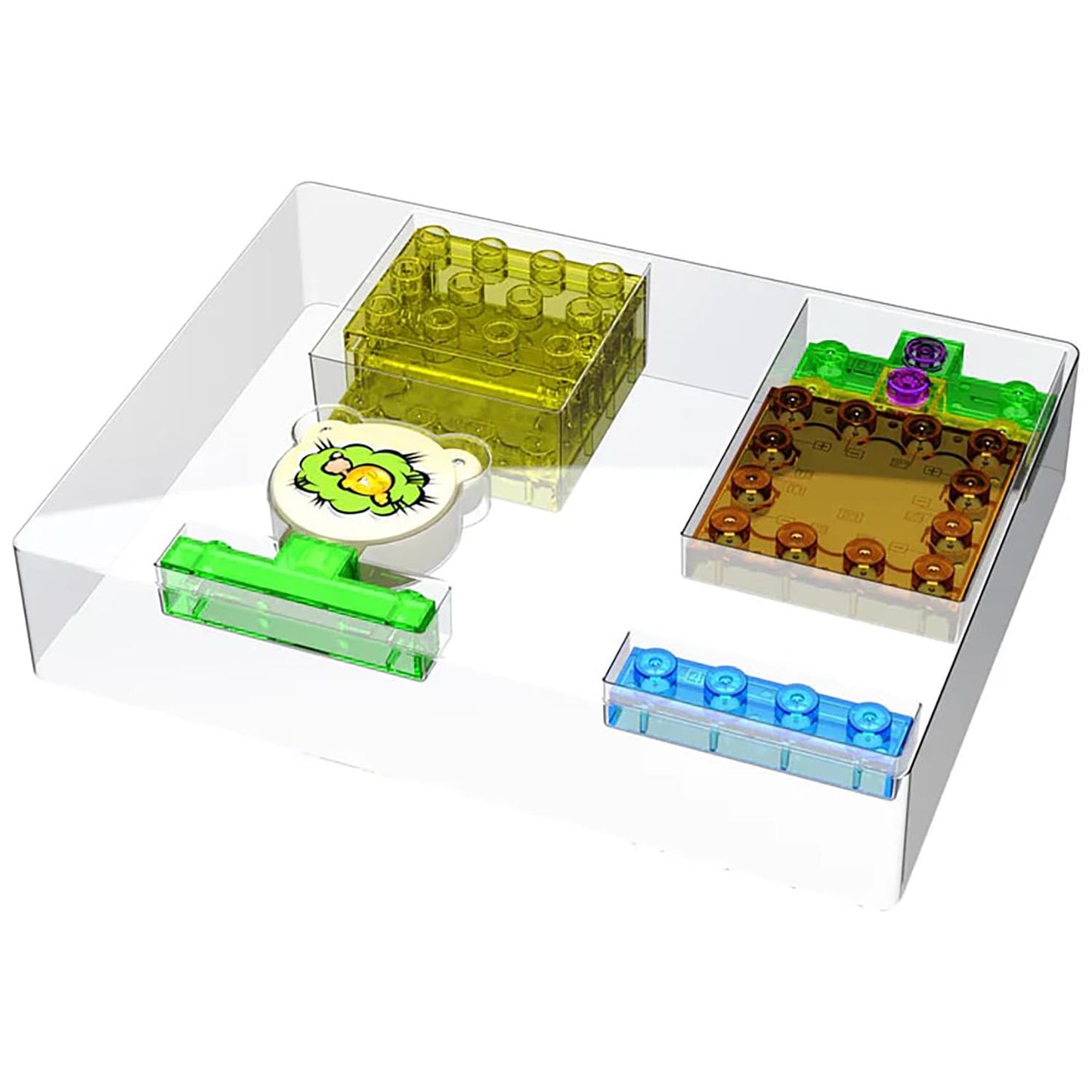 E-Blox Building Blocks Stem Circuit Kit, Build Your Own Burp & Fart Machine, Add Funny Sounds To Brick & Structure Science Proje