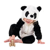 Lonulain Unisex Baby Animal Costume Pajamas, Infant Flannel Hooded Halloween Romper Cosplay Costume/Homewear/Sleepwear (Panda,3-