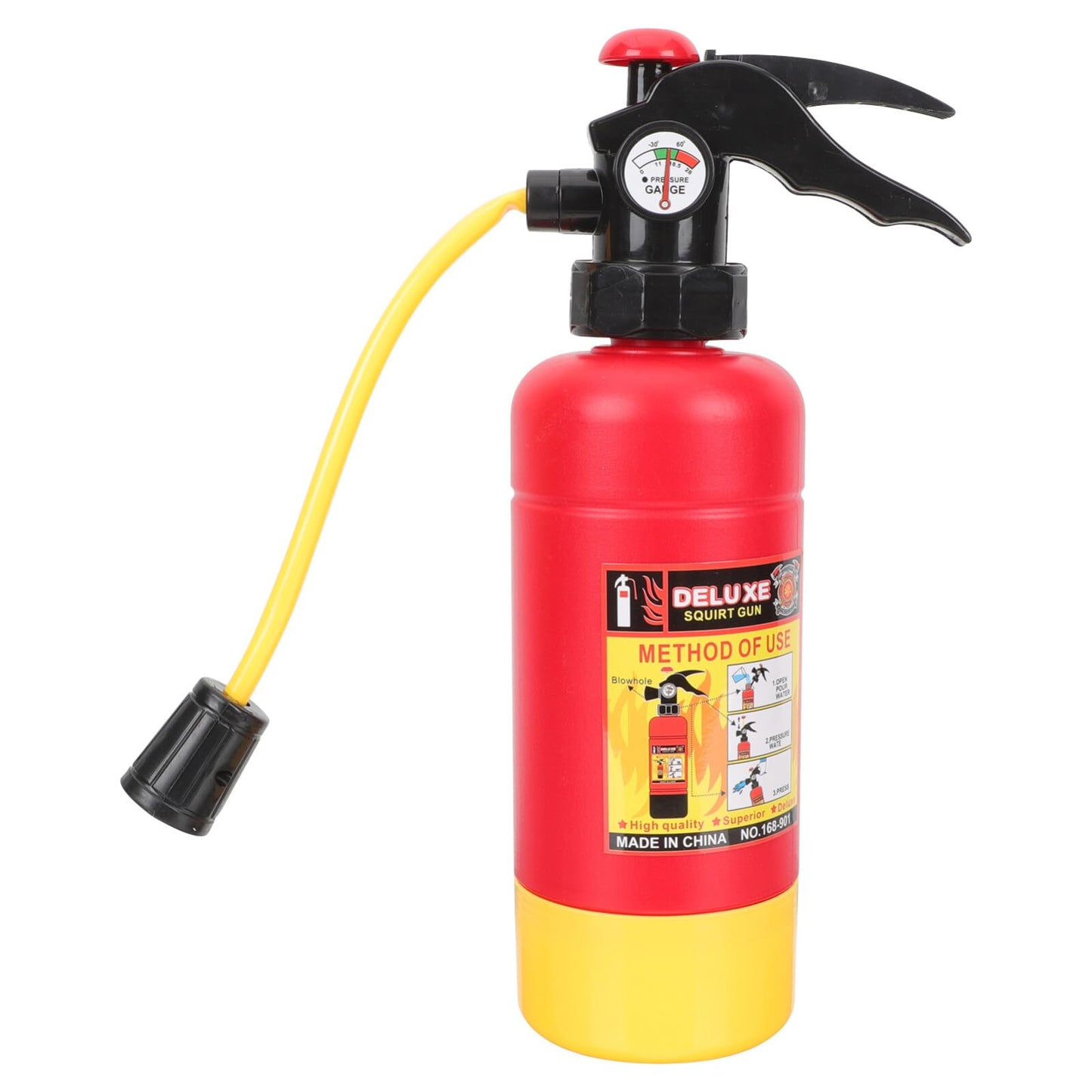 Alipis Fire Extinguisher Water Toys: Mini Extinguisher Water Realistic Firefighter Toys Fun Fireman Squirters Fun Outdoor Summer