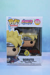 Funko Pop! Boruto with Marks (Karma) GITD Figure - Standard Size Multicolor Vinyl - Entertainment Earth Exclusive Model 55645