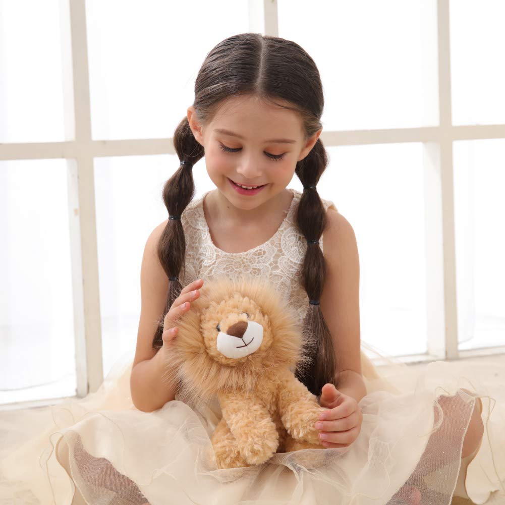 Apricot Lamb Toys Plush Yellow Plush Lion Stuffed Animal Soft Cuddly Perfect for Child (Yellow Lion