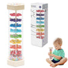 8.8 Extra Large Rain Stick,Montessori Baby Rainmaker Toys For 3-6-12 Months Under 1 Year Old,Baby Shake Rattle Sensory Developme
