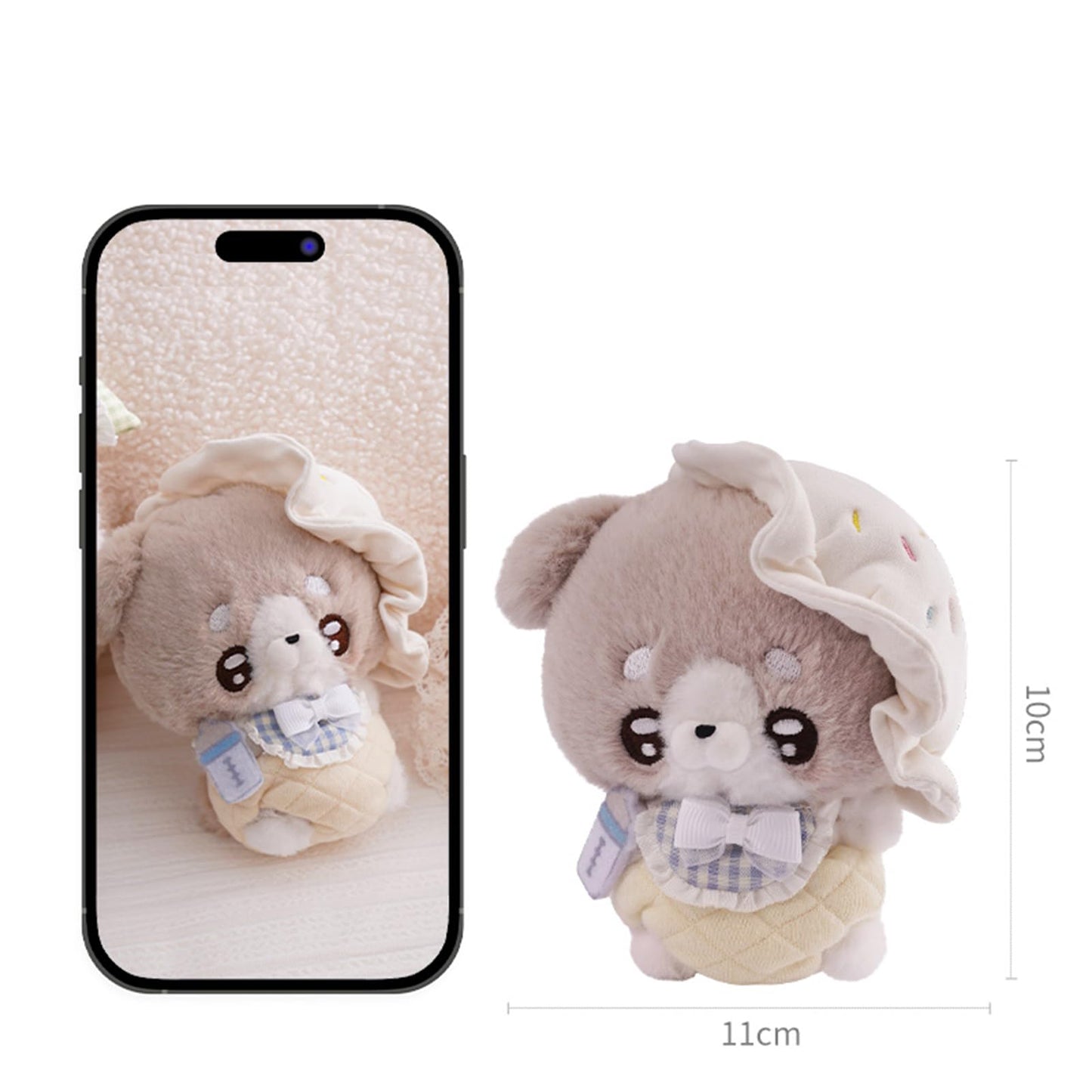 Calembou Anime Plush Doll, 5.5'' Handspupu Series Kawaii Animals Plush Figure, Cute Stuffed Doll Collectible Plush Toys Christma