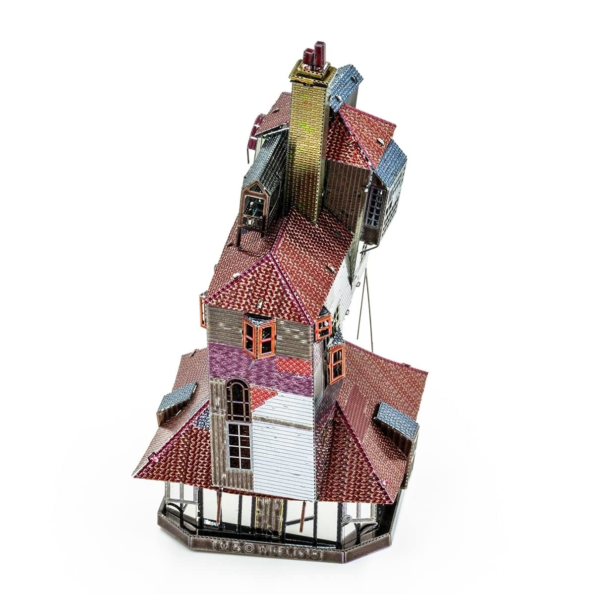 Metal Earth Fascinations Harry Potter Burrow In Color 3D Metal Model Kit