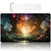 enhanced Stitched MTG Playmat with Zones and Non-Slip Rubber Backing - TCG Play Mat for MTG and Other Card Games - Colorful Design with Vintage Look and Feel (DKT (60) No Zones)