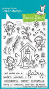 Lawn Fawn Clear Stamp Frosty Fairy Friends