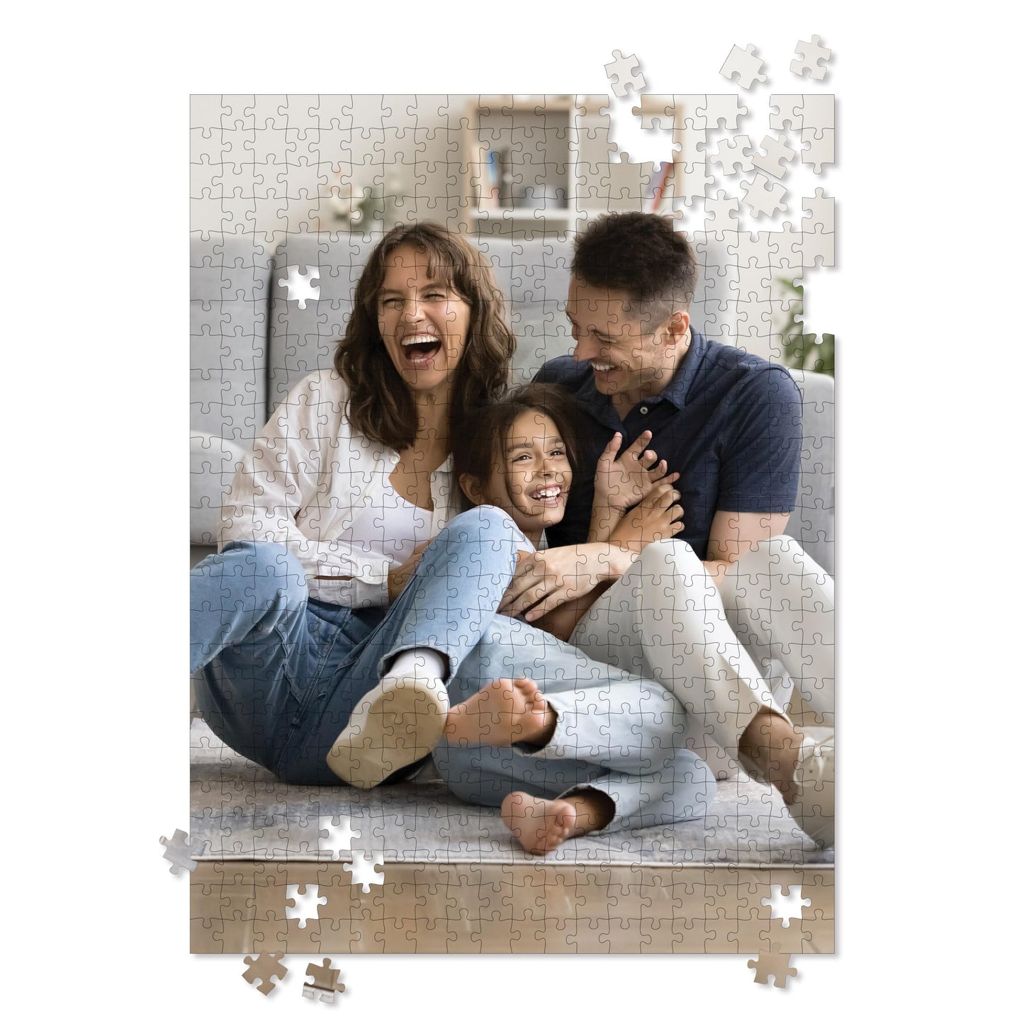 Photo Puzzle, Pet Puzzle, Wedding Puzzle, Family Reunion Puzzle - 500 Piece, Custom Jigsaw Puzzle For Adults (Vertical) - I See Me!