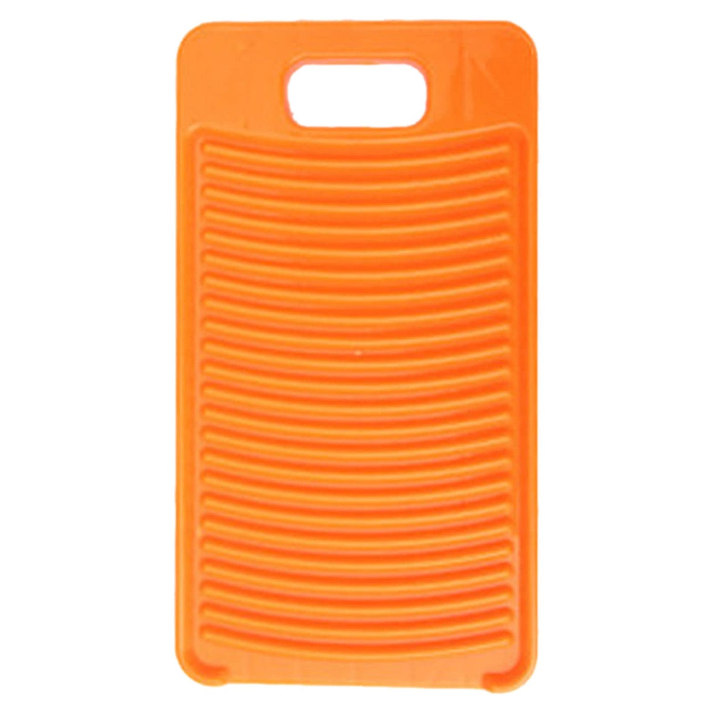 Maoye Plastic Mini Washboard Washing Board For Kids Shirts Clean Laundry Lime (Orange)