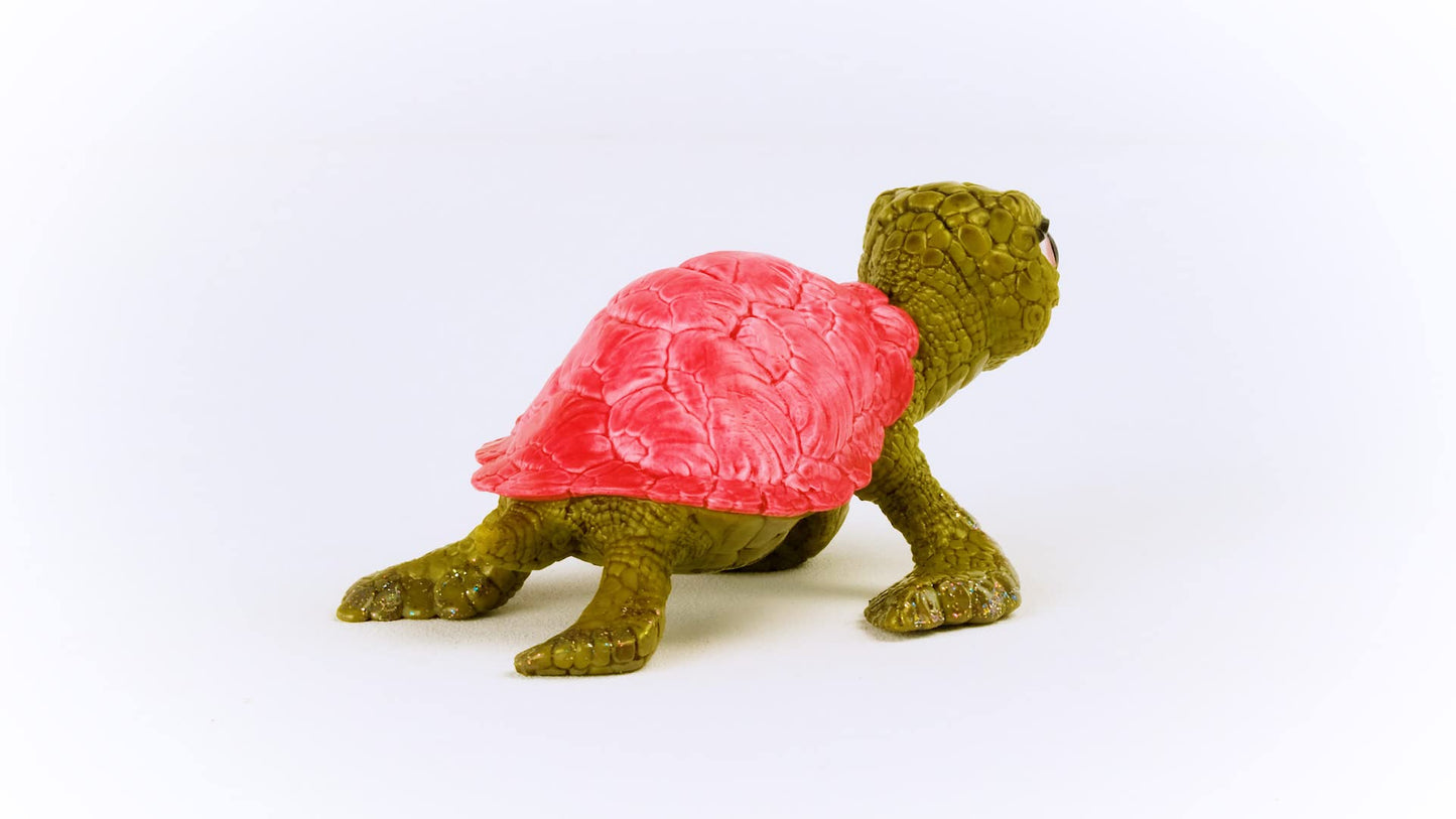 Schleich Bayala New 2023, Mythical Creature Ocean Animal Toys For Kids, Pink Sapphire Turtle Toy Figurine, Ages 5+