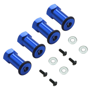 Share Goo Aluminum 12mm Wheel Hex Hub Adapters 25mm/30mm Extension Longer Combiner Compatible with Traxxas Slash 4x4 HQ 727 5807
