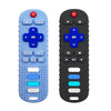 Ersihua 2Pcs Silicone Teething Toys, Tv Remote Control Shape Teethers For Babies Teething Toys, Silicone Tv Remote Teether Bpa F