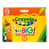 Crayola Crayon Extra Jumbo So Big, 12 Pack