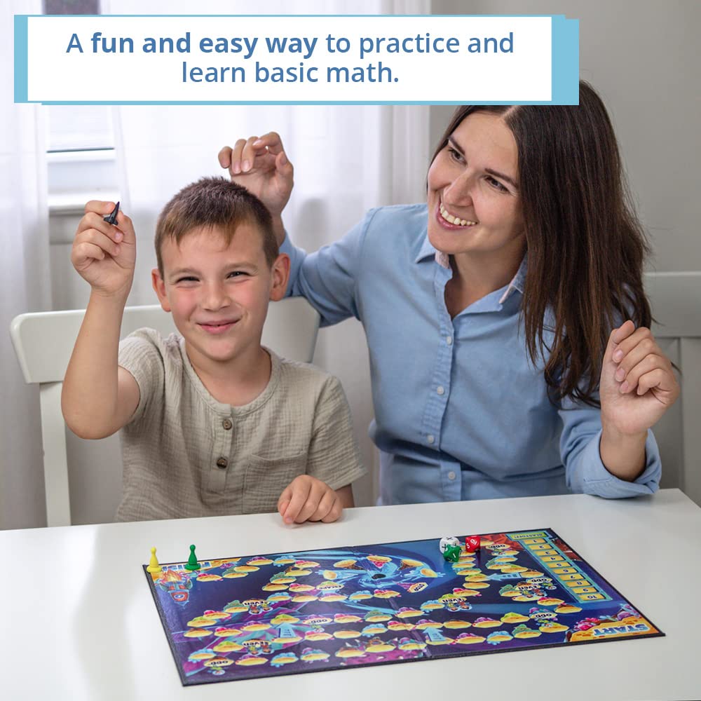 Sums In Space - Addition And Subtraction Games - Kindergarten And First Grade Educational Math Games For Kids 5-7