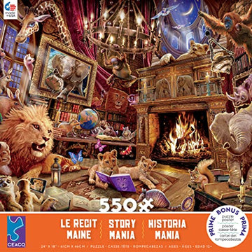 Ceaco - Story Mania - History Mania - 550 Piece Jigsaw Puzzle
