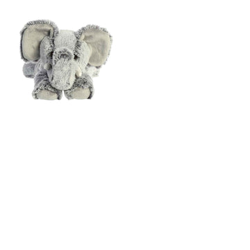 Aurora Adorable Flopsie Leroy Elephant Stuffed Animal - Playful Ease - Timeless Companions - Gray 12 Inches