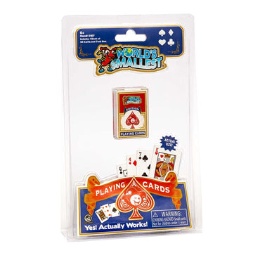 World'S Smallest Playing Cards