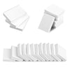 100Pcs Blank Miniature Books, 1:12 Scale Mini Dollhouse Book Ornaments White Tiny Notebook Model Small Opening Book Toys For Dol