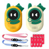 Walkie Talkies For Kids 2Pack Birthday Gift For Boys Girls 3 4 5 6 7 8 Year Old With Wearable Lanyard & Wrist For Outdoor Campin