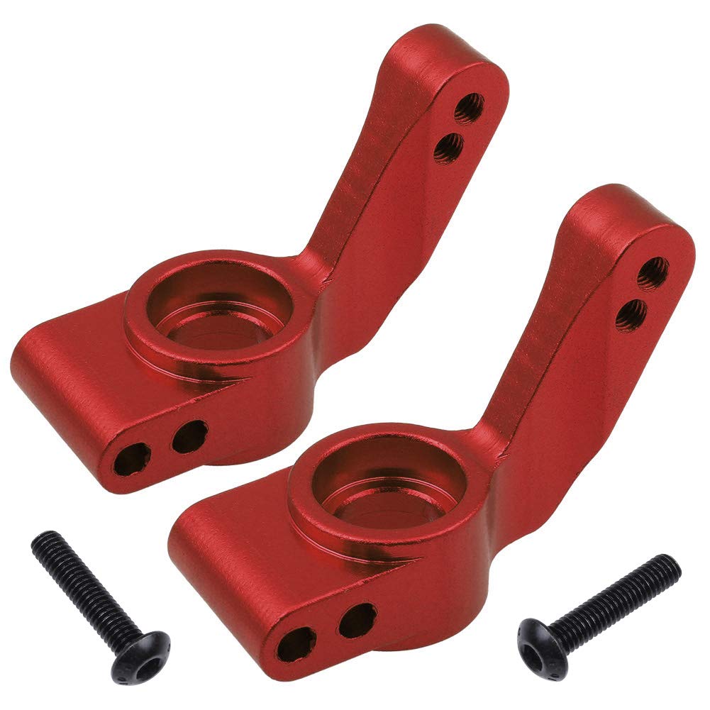 HobbyPark Aluminum Rear Stub Axle Carrier Upgrade Parts for 1/10 Traxxas Slash 2WD Stampede 2WD Rustler Bandit Replacement of 37