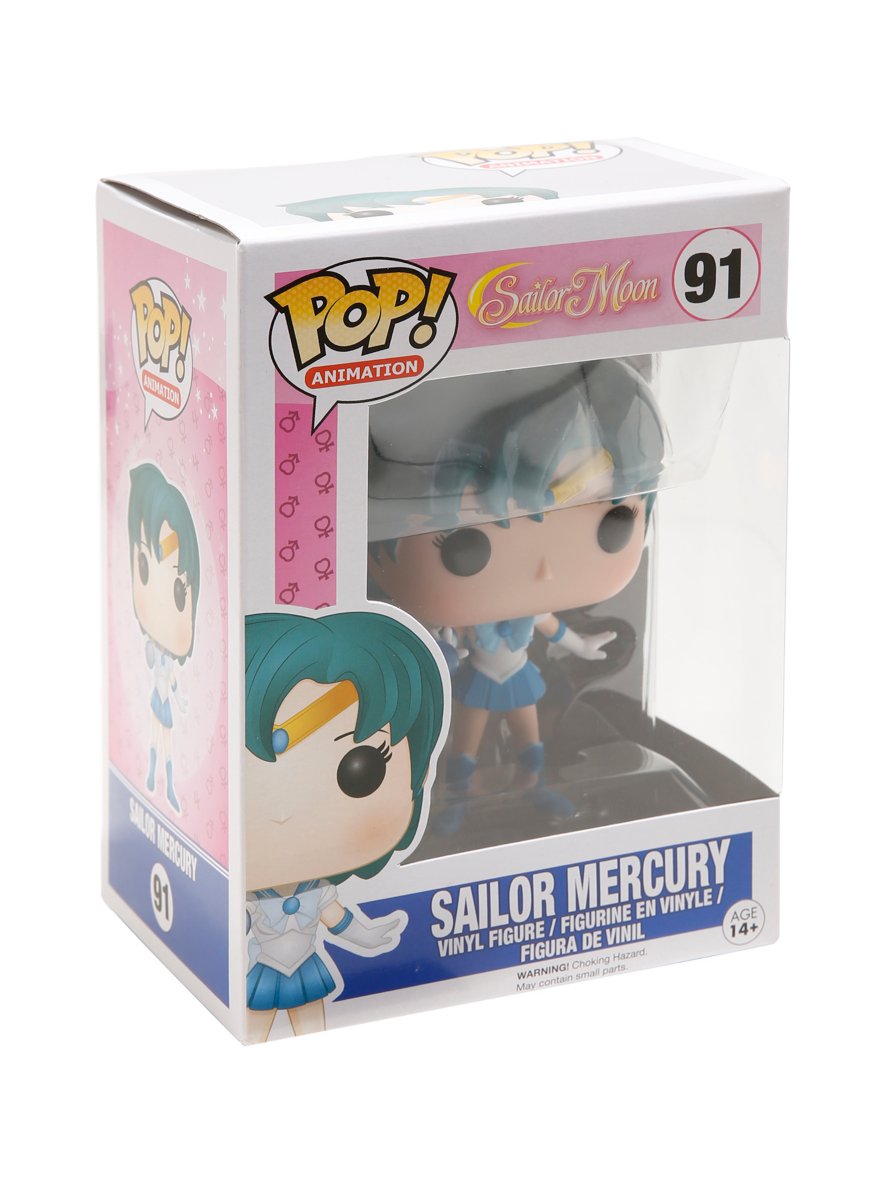 Funko Pop Anime: Sailor Moon - Sailor Mercury Action Figure