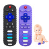 Ersihua 2-Pack Silicone Baby Teething Toys, Fire Tv Remote Shape For 18 Months Infant, Toddlers, Boys And Girls Early Educationa