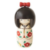 Usaburo Modern Japanese Kokeshi Doll (YOROKOBI - Joy) Made in Japan Collectible Figurines Traditional Crafts Girl in Kimono