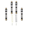 Rcawd 47Mm Scx24 Shocks Oil Type & Body Cilps For Axial 1/24 Scx24 Ax24 Front Rear Shock Series Upgrades Parts Silver