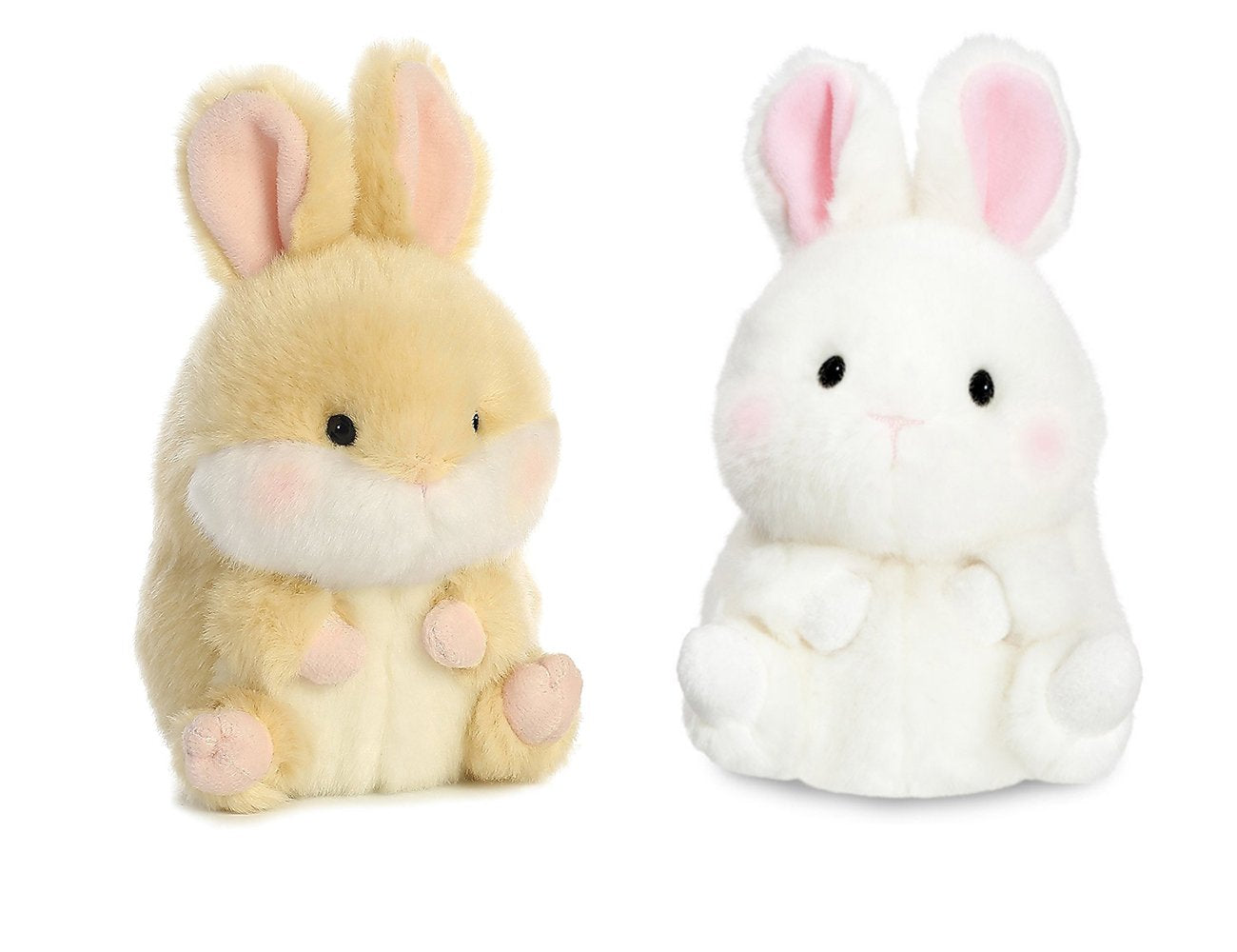Aurora Bundle 2 5' Beanbag Stuffed Animals: Lively Bunny Bunbun Bunny
