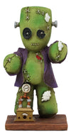 Ebros Day Of The Dead Pinheadz Monster With Voodoo Stitches Figurine Halloween Collectible Toy Statue Fantasy Mythical Beings Undead Apocalypse Horror Icon (Steampunk Frankenstitch Frankenstein)