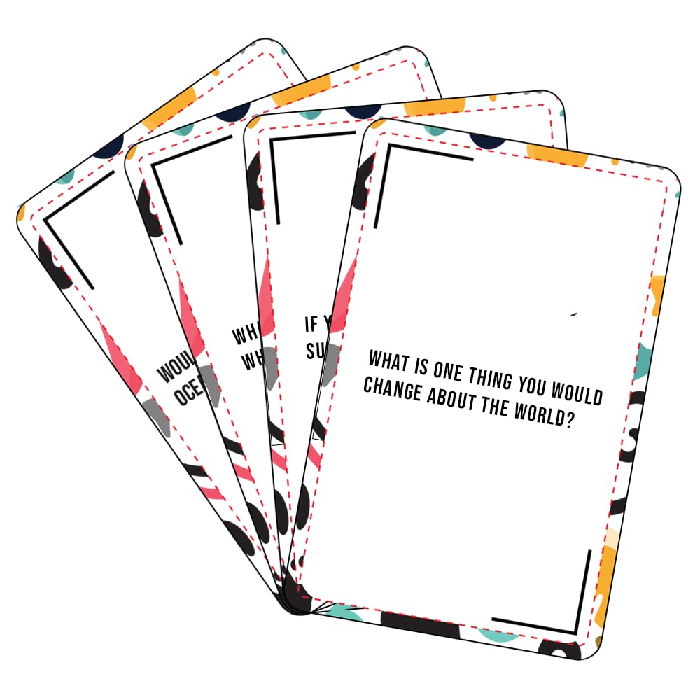 Talk And Go - Conversation Starter Cards For Travel | Take Anywhere Questions For Friends And Family, Ice Breakers Get People Ta
