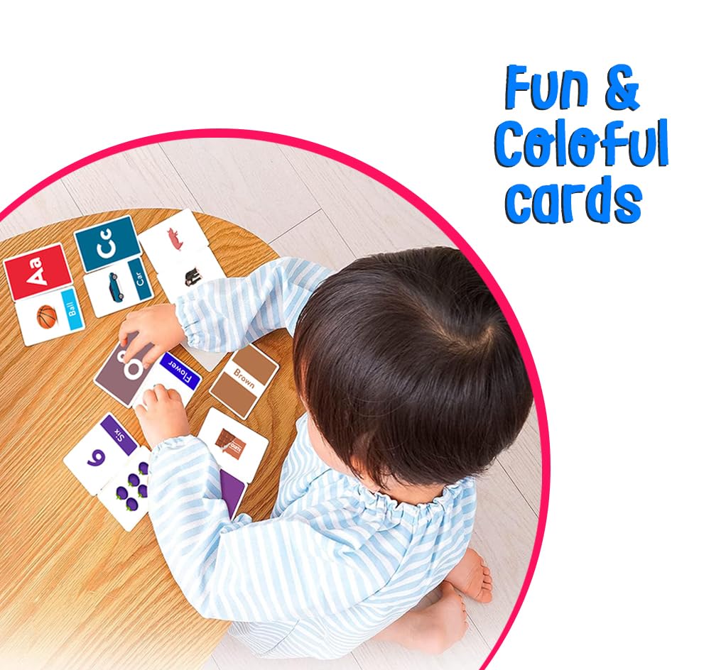 Toddler Flash Cards - Set Of 65 Animals, Colors, Shapes, Numbers And Alphabet Flash Cards For Toddlers - Learning Flashcards Edu