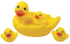 Playmaker Toys Rubber Duck Family Set Of 4 Baby Bath Toys