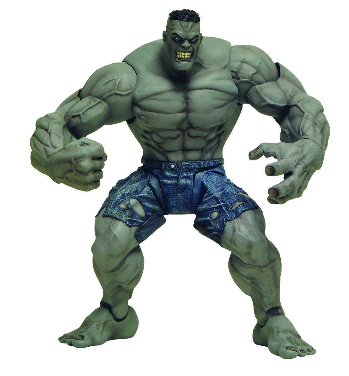Diamond Select Toys Marvel Ultimate Hulk Action Figure - 14 Count, Plastic, Model MAR031852
