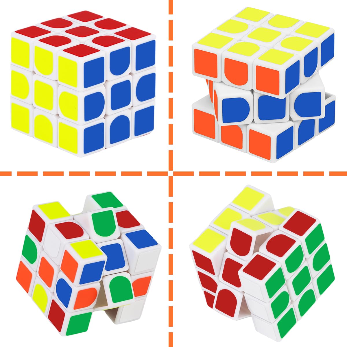 Mini Cube 20 Pack Magic Cube, Puzzle Party Favors For Kids Party Puzzle Game Toys Classroom Rewards & School Prize For Students, Stress Relief Toys Goody Bag Filler Birthday Gift