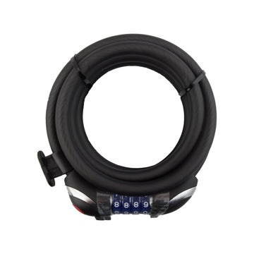 Sunlite Lightshield Integrated Combo Cable Lock, 12Mm X 6 Ft.